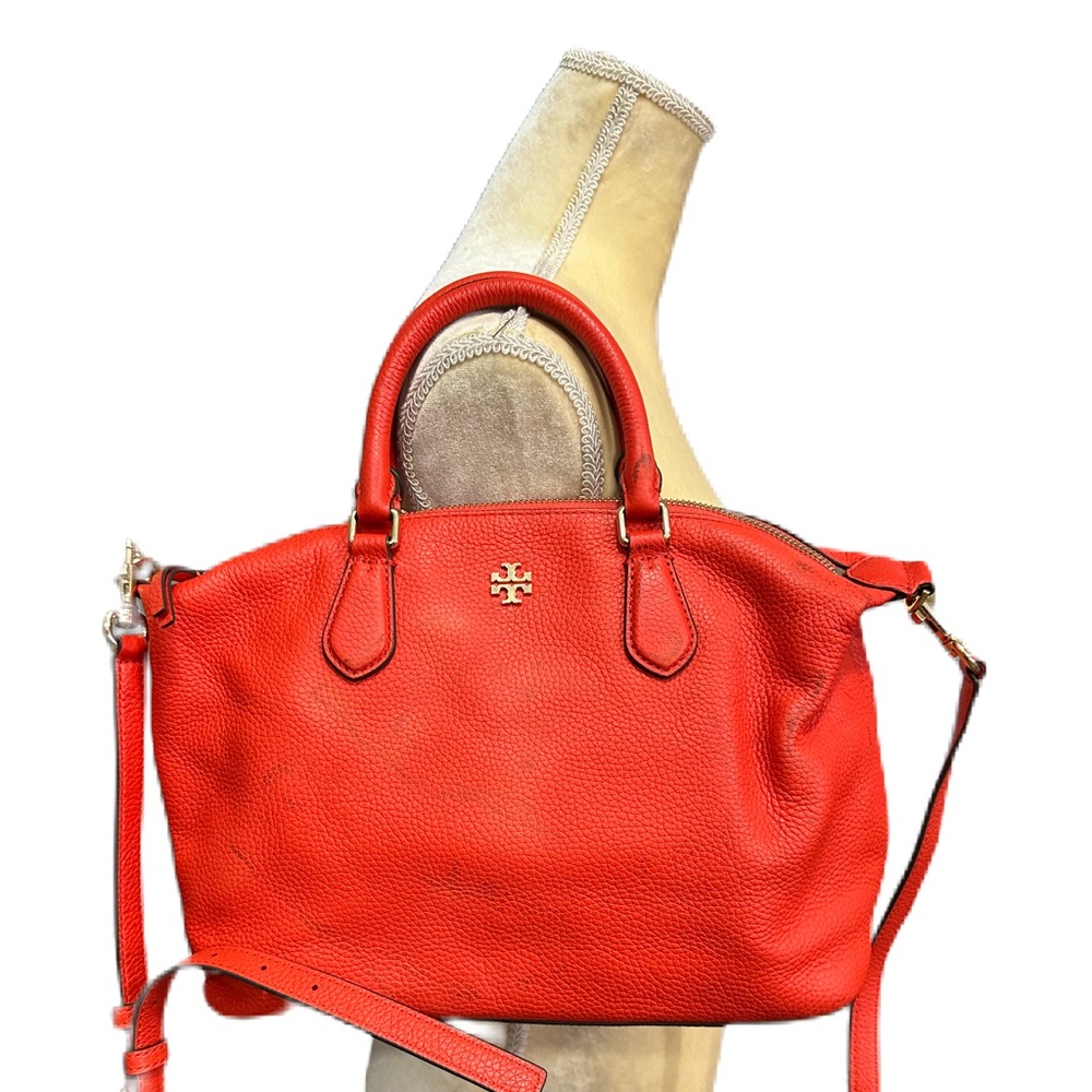 Tory Burch Red Satchel Bag